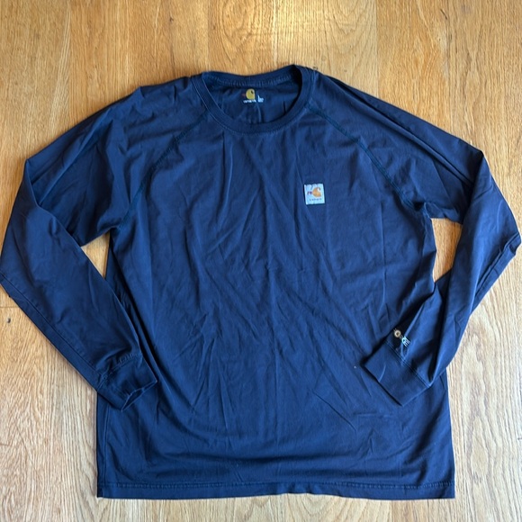 Carhartt Other - Carhartt long sleeve blue Tshirt, men’s L, Carhartt force